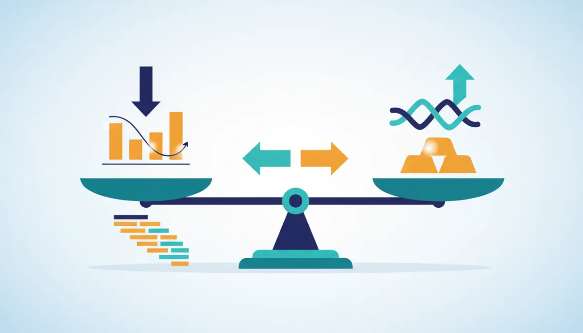 Conceptual illustration for Technical Analysis Methodologies for Identifying Gold Support and Resistance