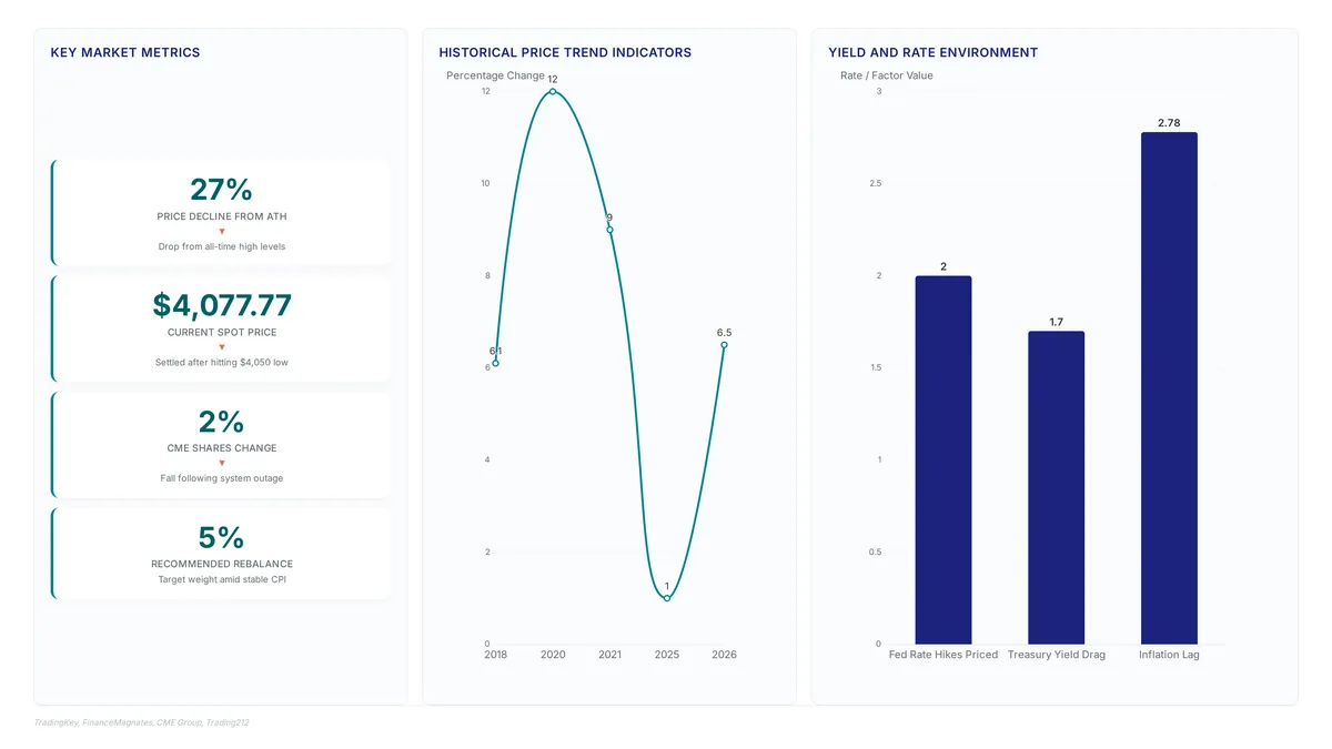 Conceptual illustration for Applying Market Trends to Determine the Best Time to Buy Gold Post-Conflict