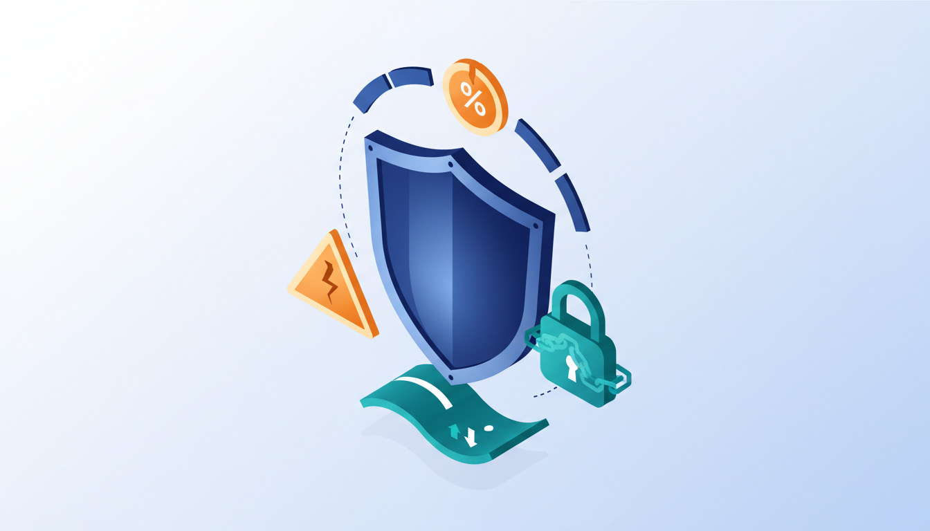Conceptual illustration for Risk Management Protocols for Volatile Currency Pairs