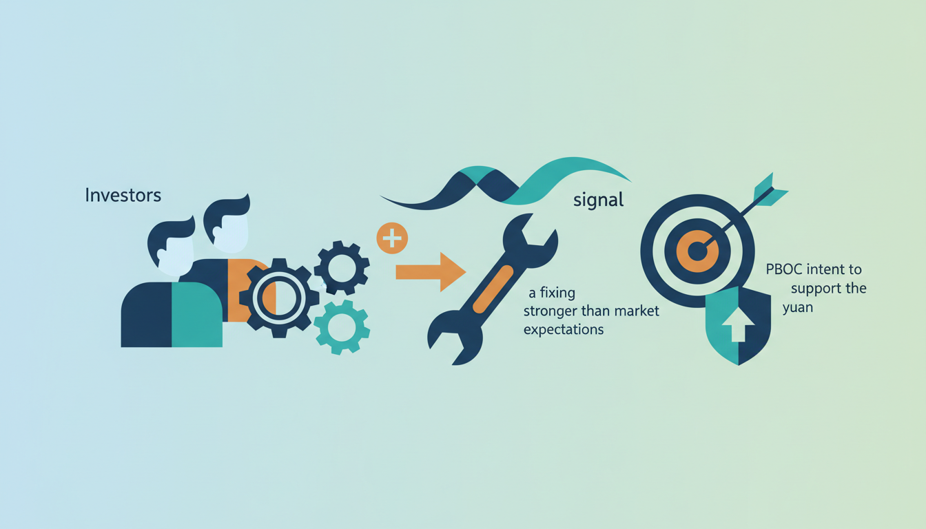 Conceptual illustration for Strategic Interpretation of Policy Signals and Market Expect