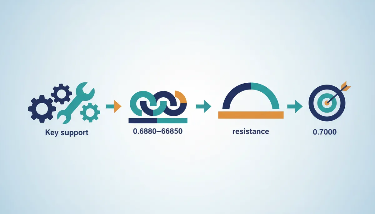 Conceptual illustration for Technical Framework for Identifying Support and Resistance Levels