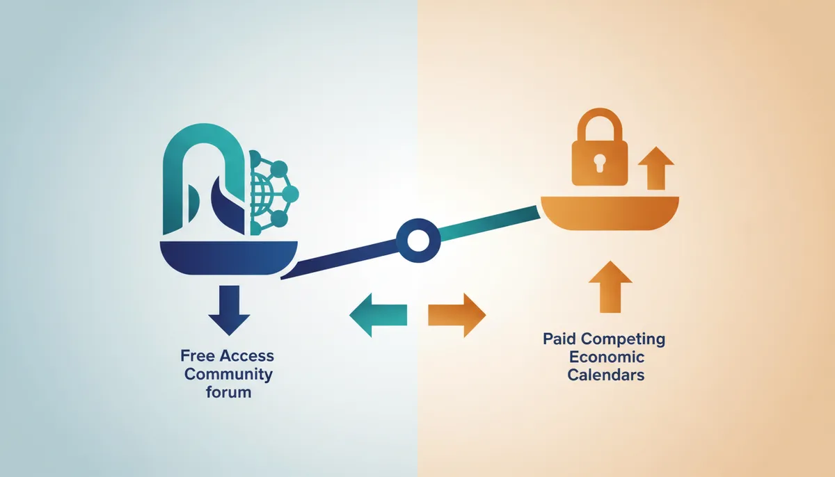 Conceptual illustration for Comparative Advantages of Forex Factory Over Competing Trading Tools