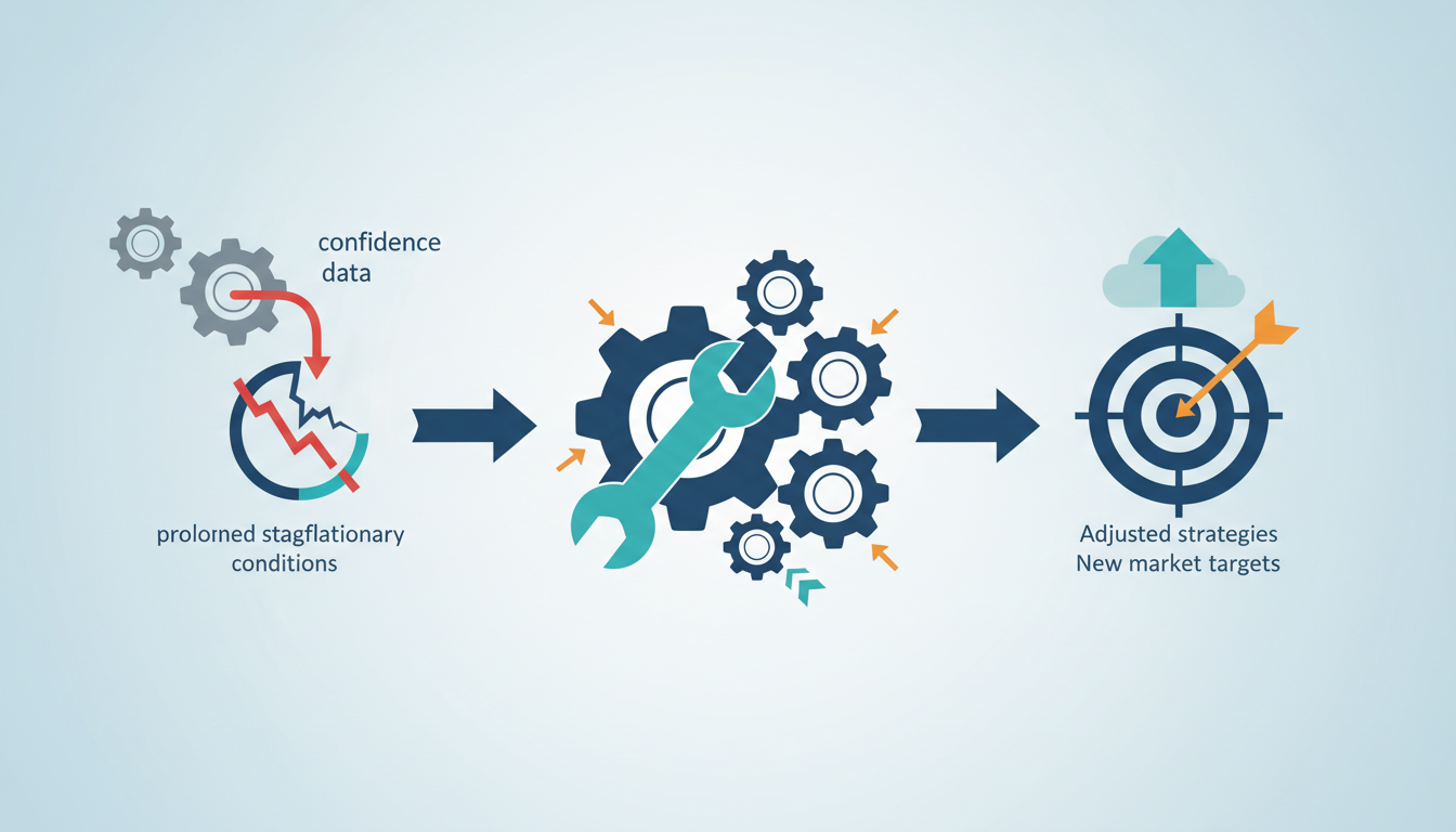 Conceptual illustration for Strategic Investment Adjustments for Stagflationary Market C