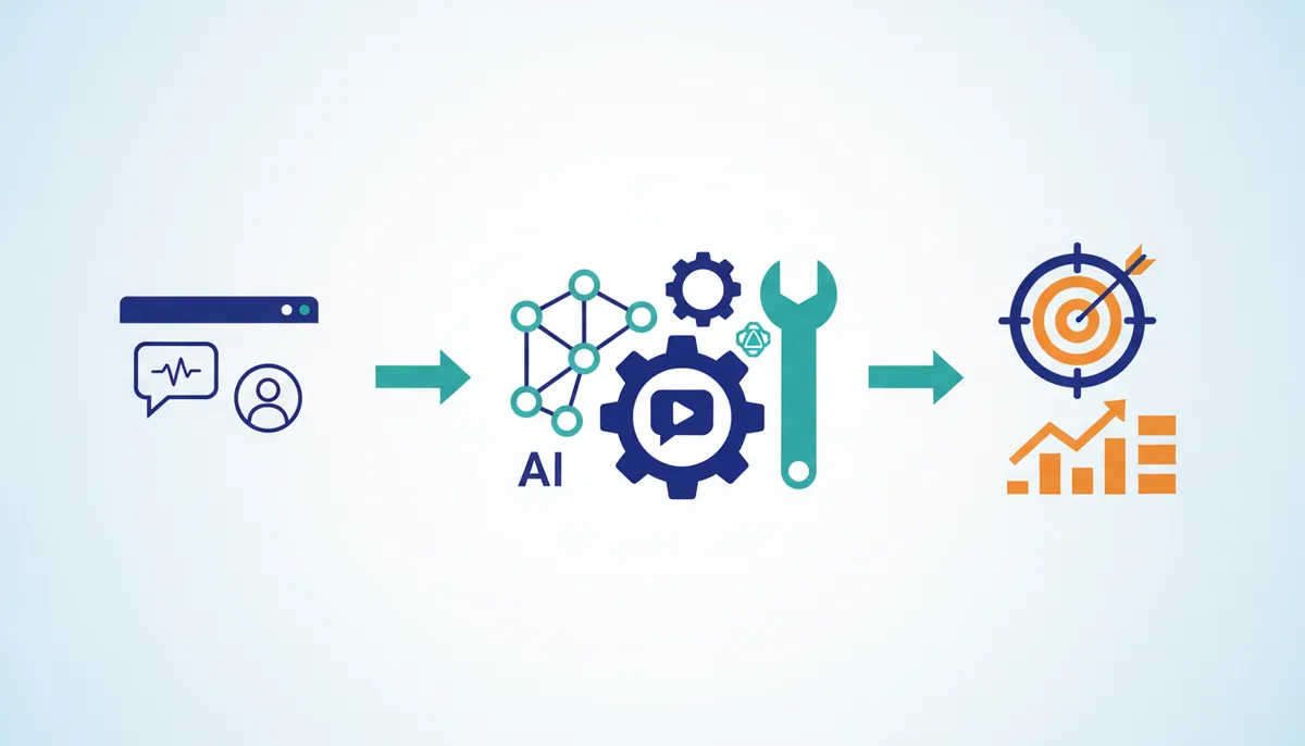 Conceptual illustration for Executing Trades with AI Assistants and Automated Strategies