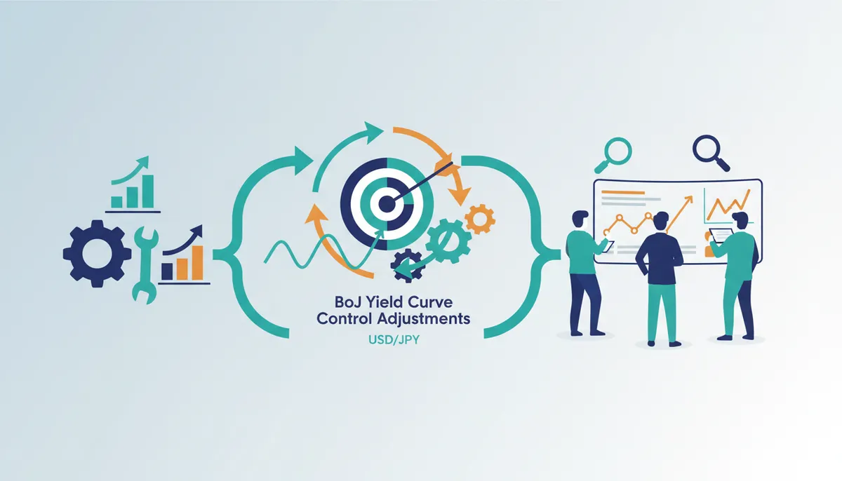 Conceptual illustration for Strategic Trading Approaches for USD/JPY Amid Policy Uncertainty